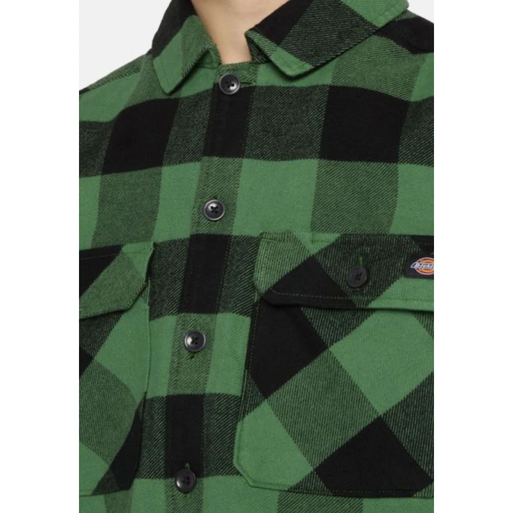 Dickies Groene Sacramento Shirt voor Mannen Green Heren