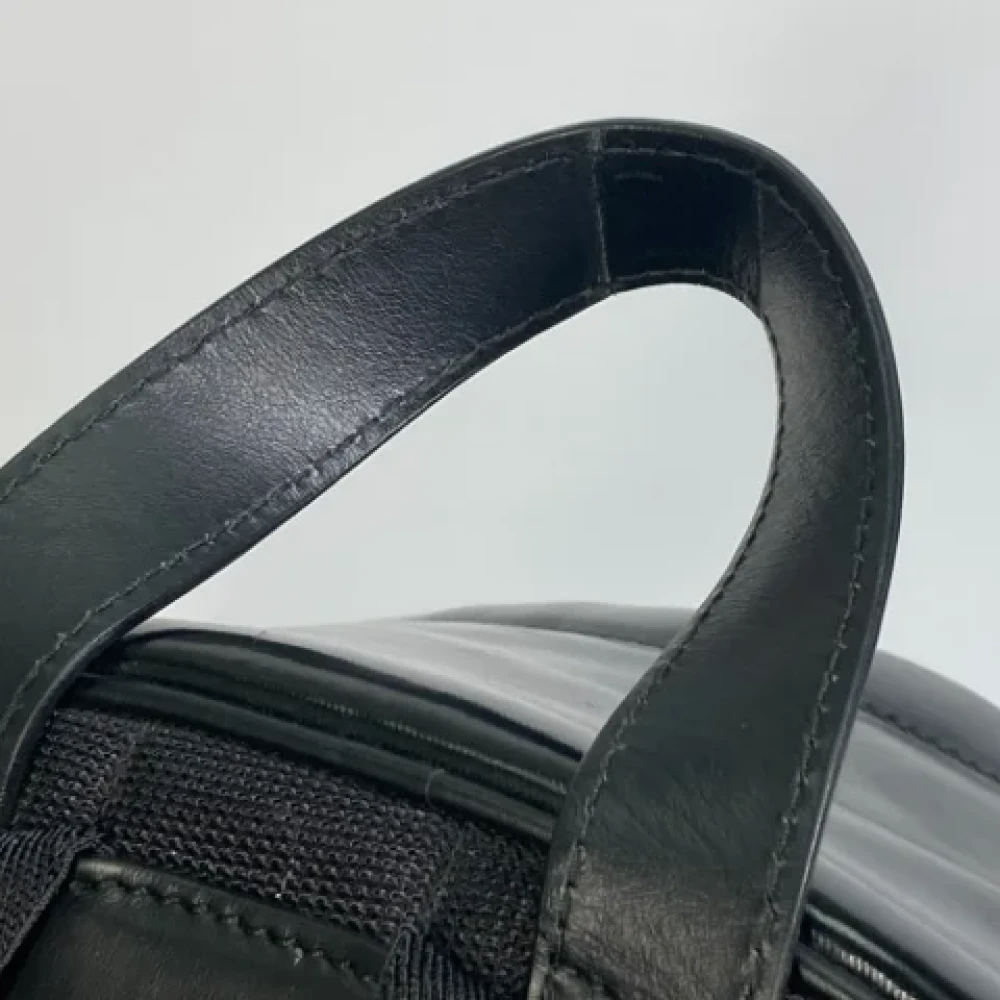 Burberry Vintage Pre-owned Fabric backpacks Black Heren
