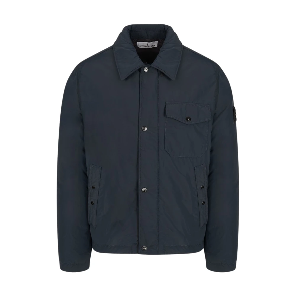 Stone Island Collar 4100022 Jacket  Navy,   Size Xxl, Circle Fashion - Image 3