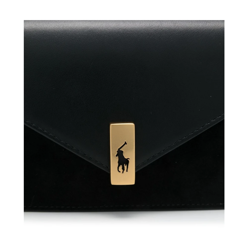 Ralph Lauren Portemonnees Zwart Black Dames