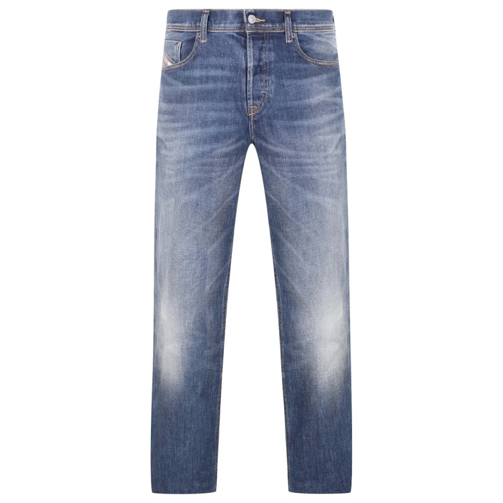 Diesel Men's Blue 5-Pocket Jeans D-Finitive 2023 - Straight Fit Jeans - W36 - Jeans