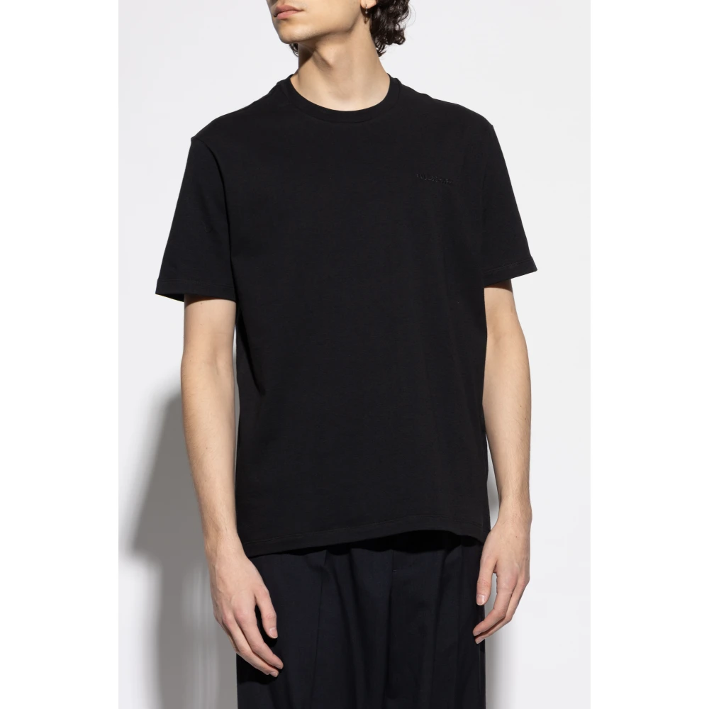 PAUL & SHARK T-shirt met geborduurd logo Black Heren