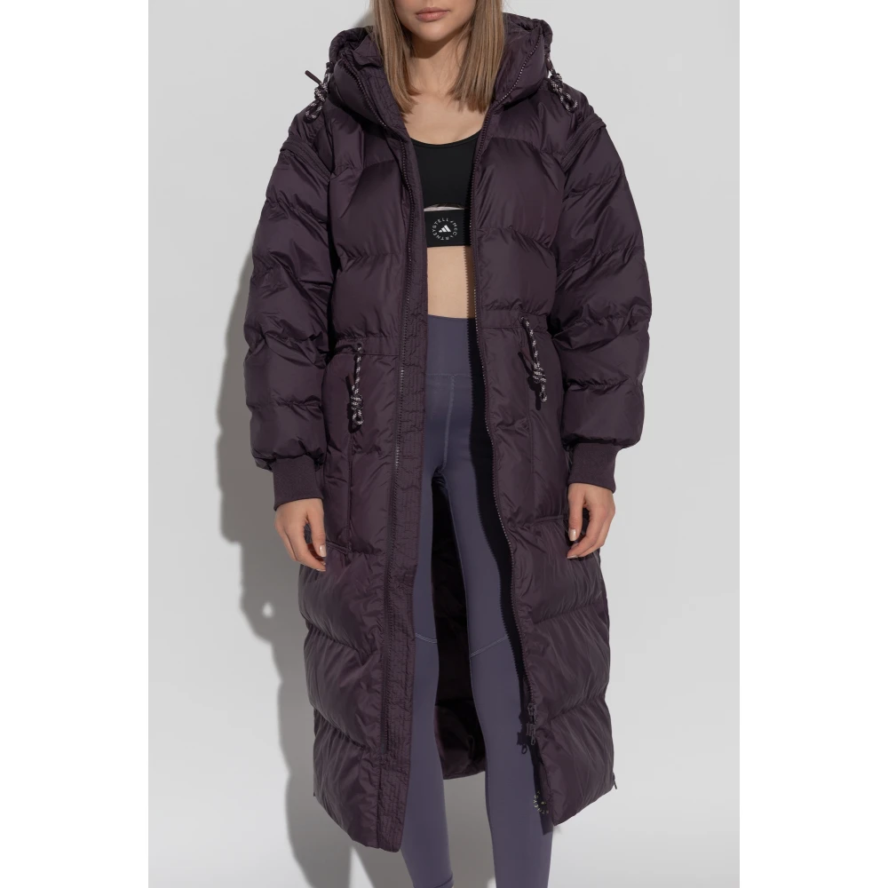adidas by stella mccartney Gewatteerde jas Purple Dames