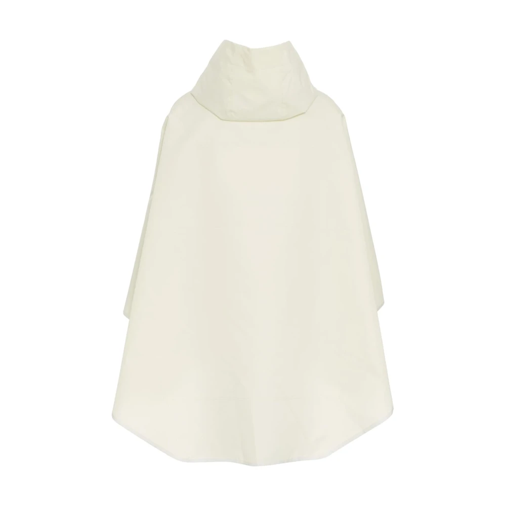 Khrisjoy Witte Hooded Cape voor Vrouwen White Dames