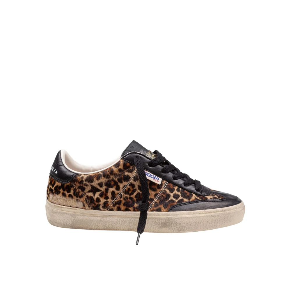 Golden Goose Multicolor Leopard Print Trainers Beige/Brown - Female - Sneakers - 6 Uk - Shoes
