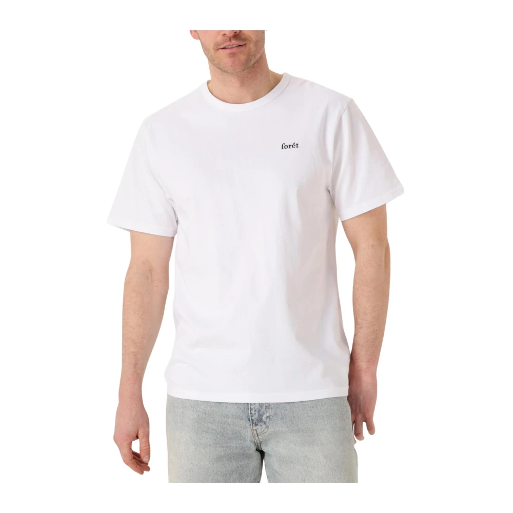 Forét Heren Oak T-shirt White Heren