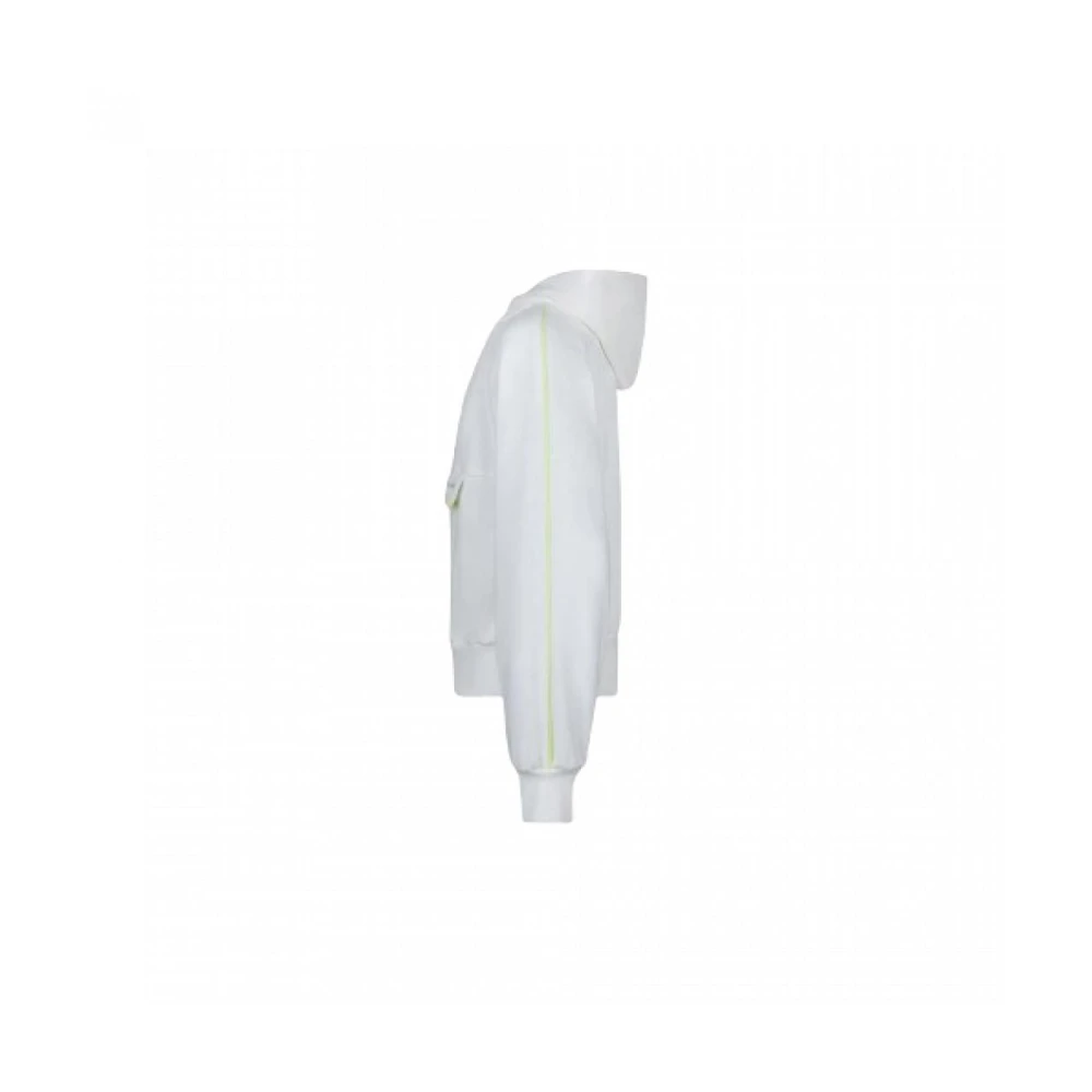 Converse Katoenen Hoodie Sweater White Dames