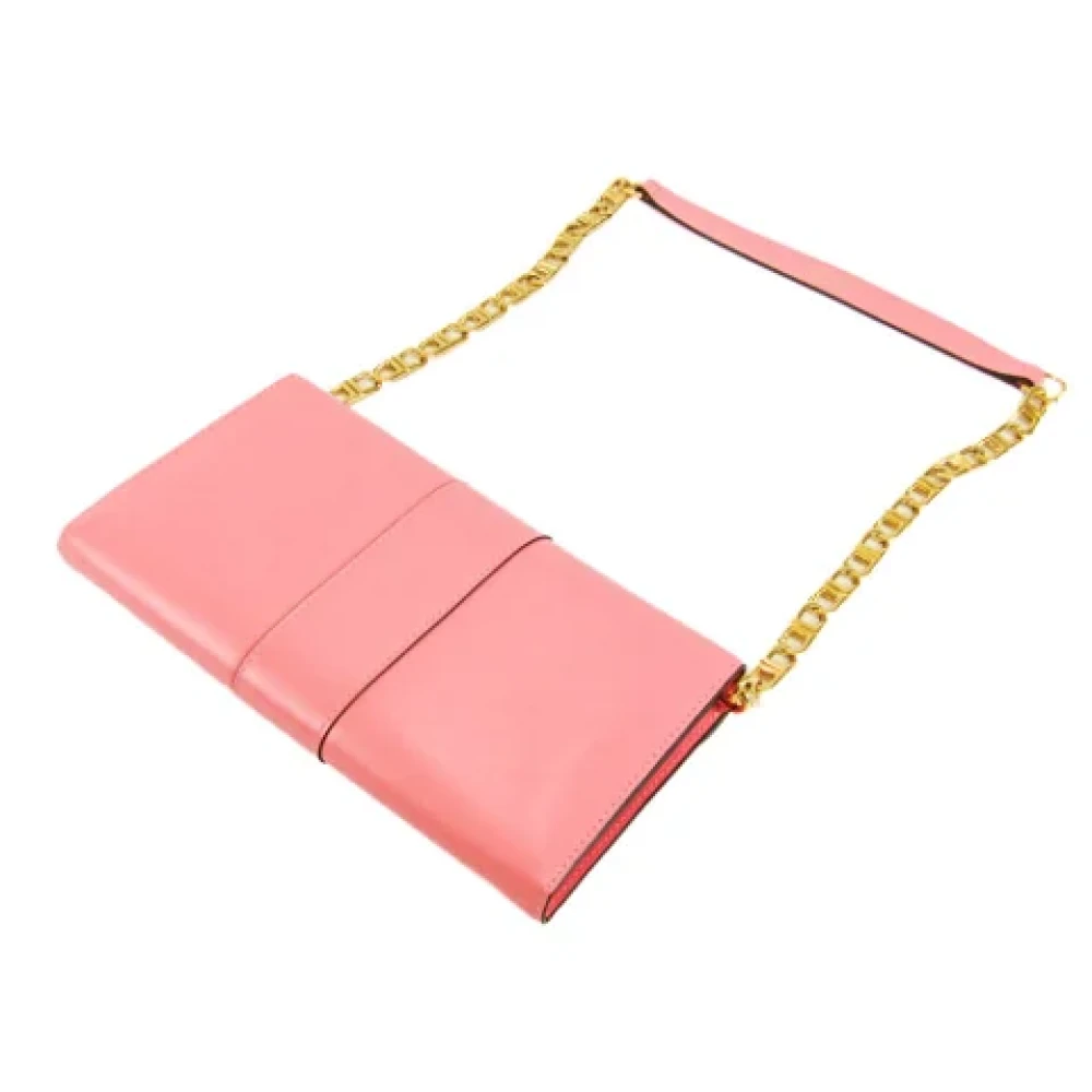 Delvaux Pre-owned Leather wallets Pink Dames