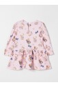 teddy-bear-print-ruffled-dress