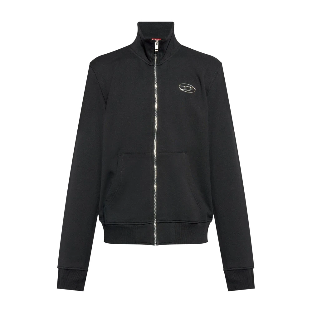 Diesel Uomo Nero Felpe, L, New,