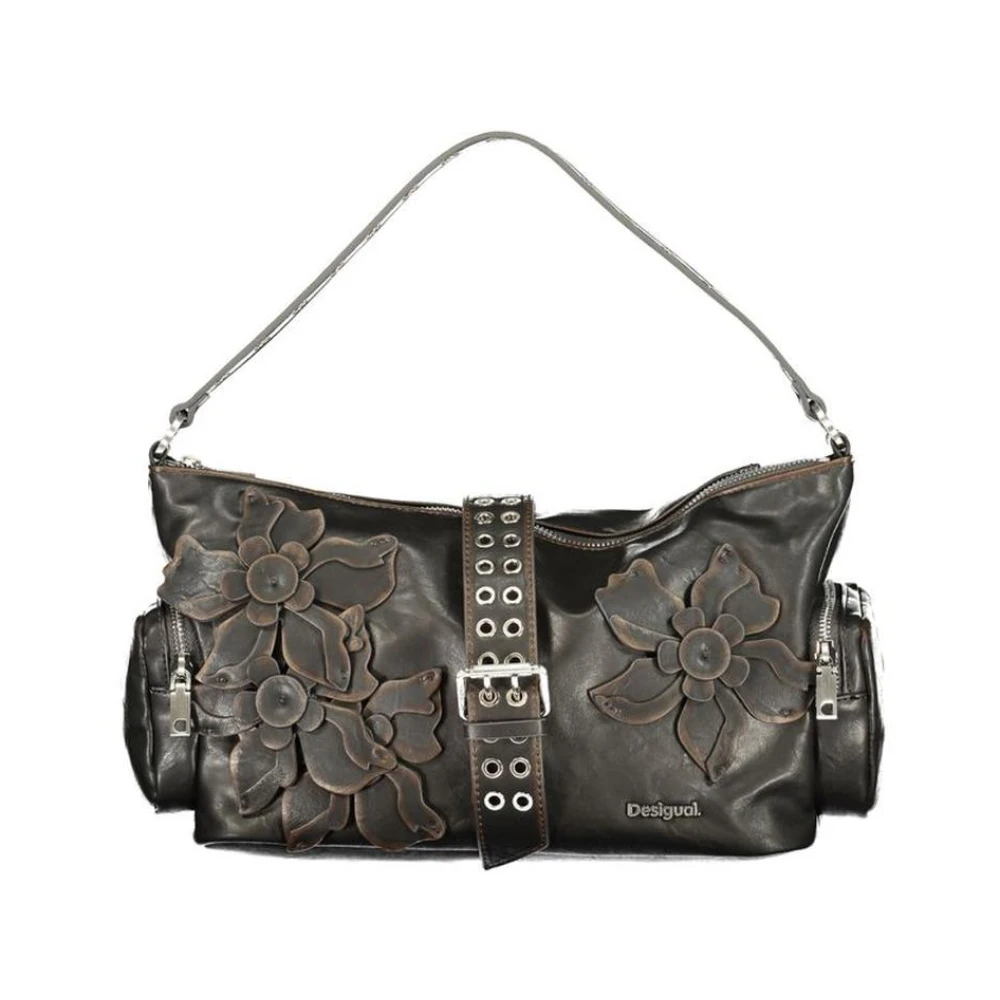 Desigual Donna Marrone Borse, Taglia Unica, New,