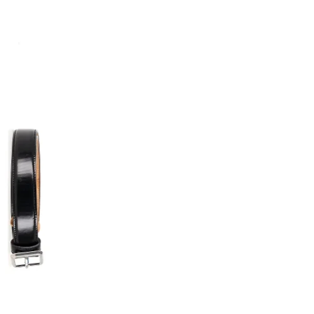 Balenciaga Vintage Pre-owned Leather belts Black Dames