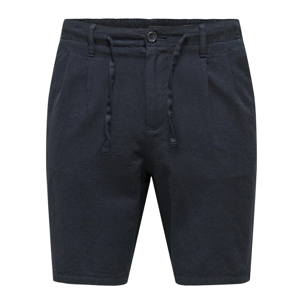 Only & Sons Chino Shorts Ultiem Comfort Stijl Blue Heren