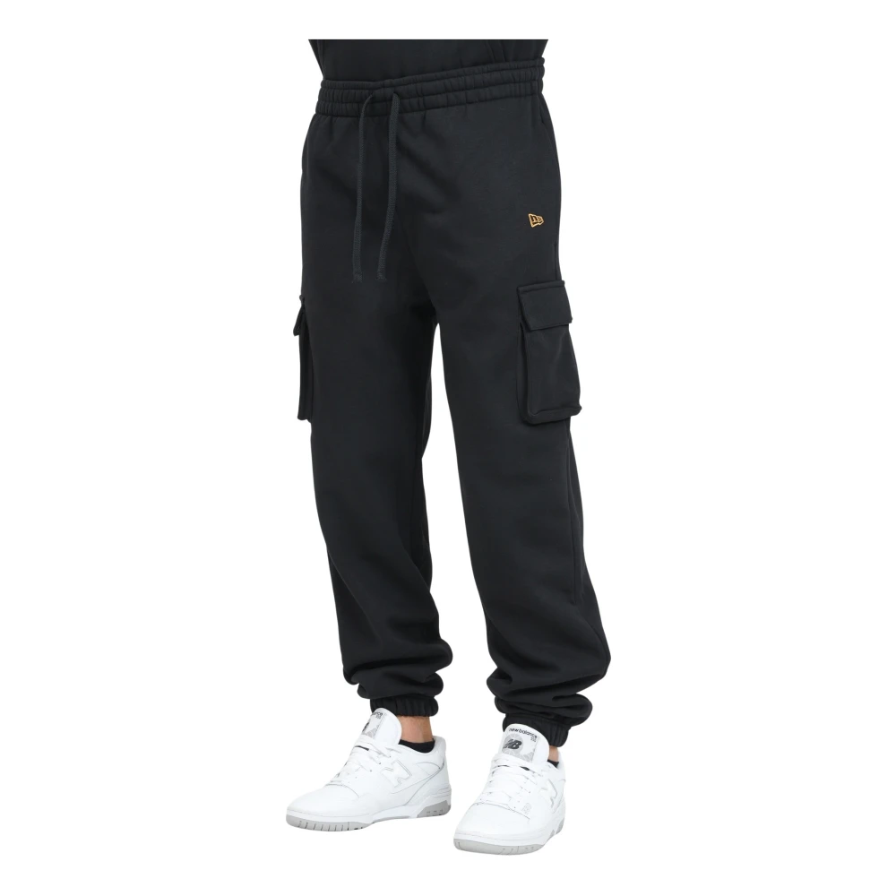 New era Cargo Sportieve Broek Zwart Black Heren