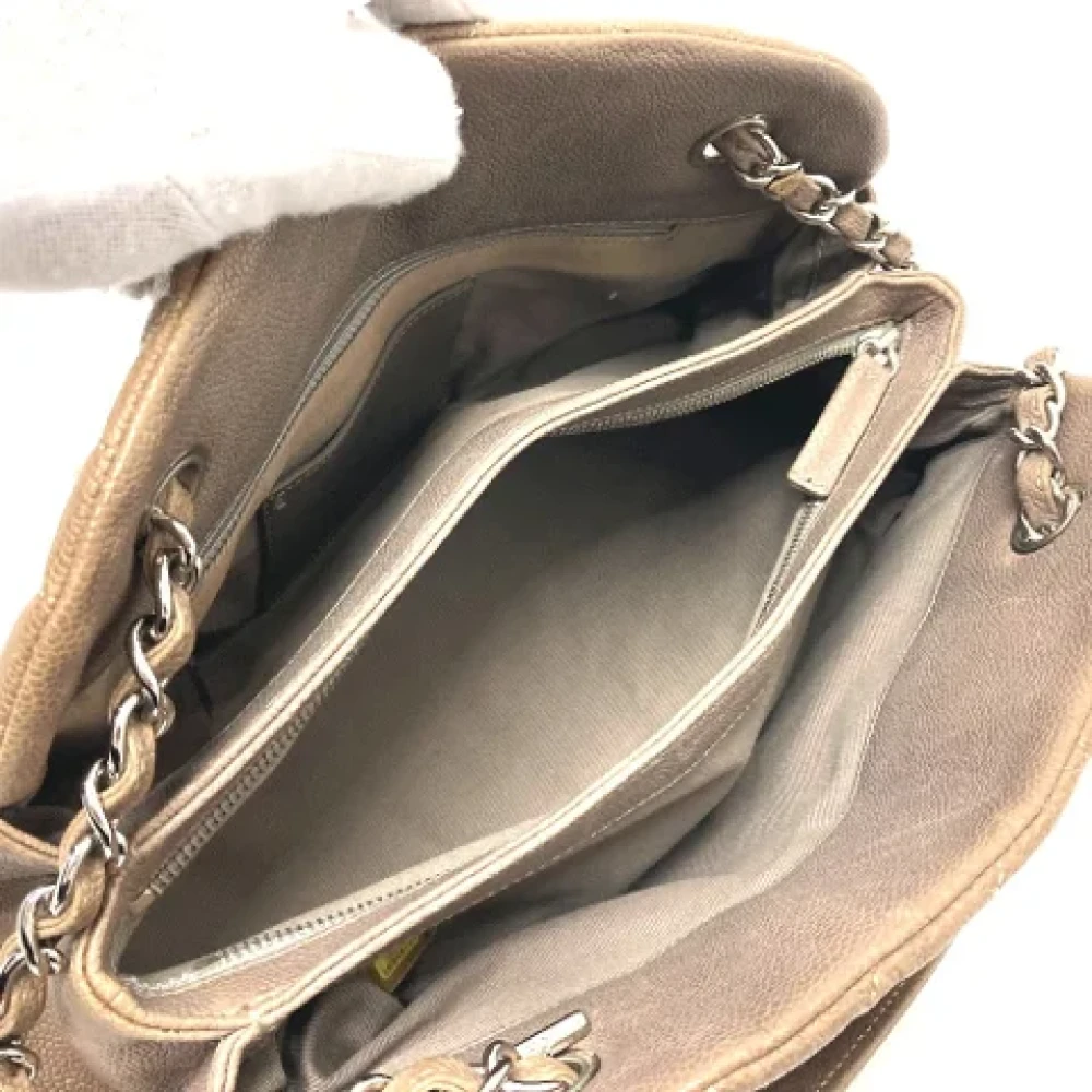 Chanel Vintage Pre-owned Leather chanel-bags Brown Dames