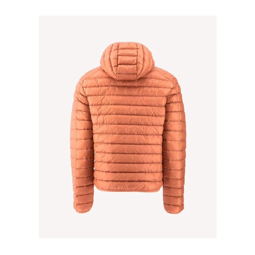Jott Lichte getailleerde capuchonjas Nico Orange Heren