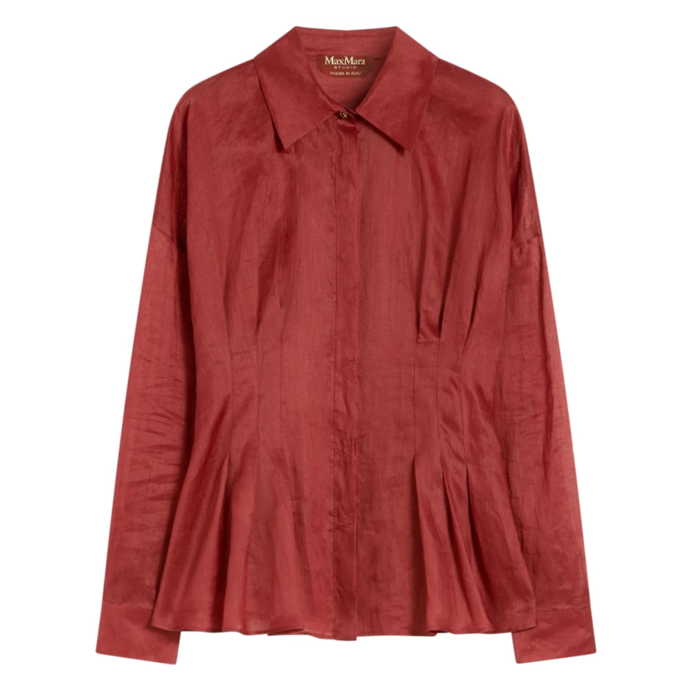 Max Mara Mujer Rojo - Camicia - Blouses & Shirts - M