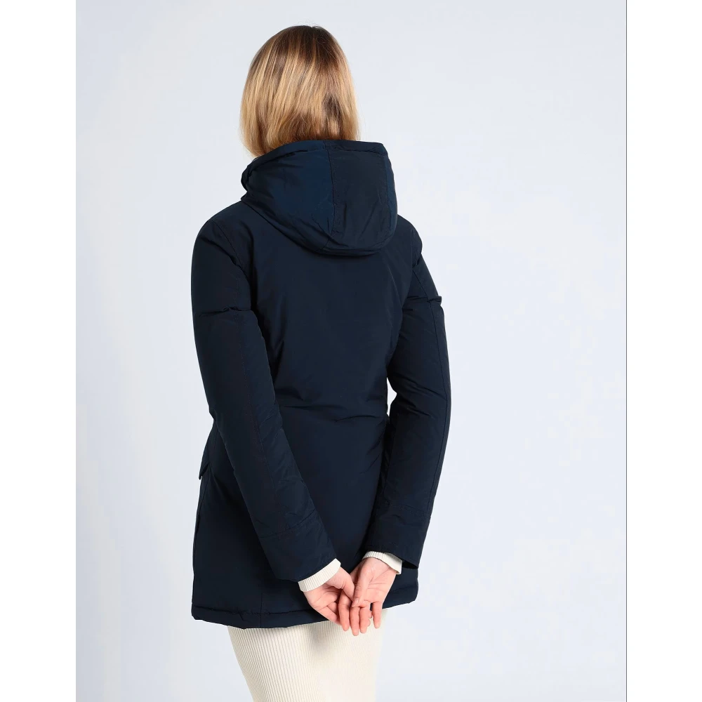 Woolrich Luxury Arctic Parka Middernachtblauw Blue Dames