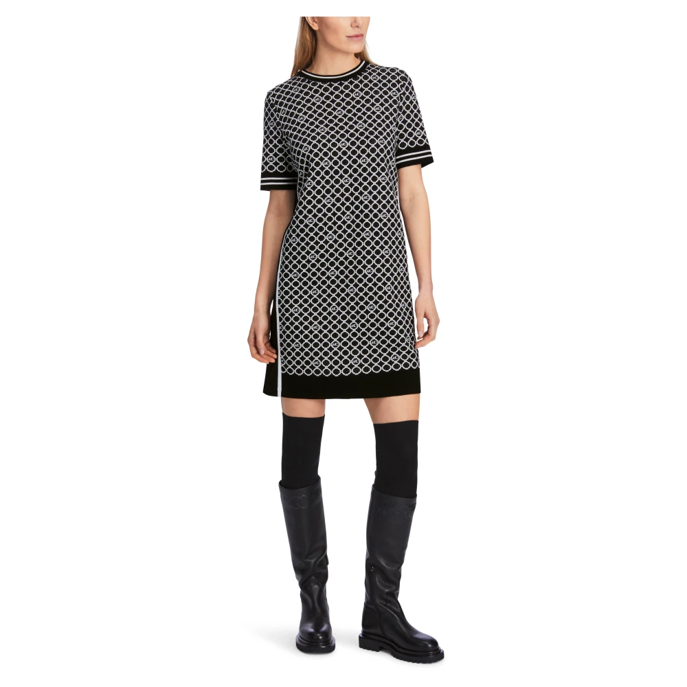 Marc Cain Gebreide Minijurk Mode Black Dames