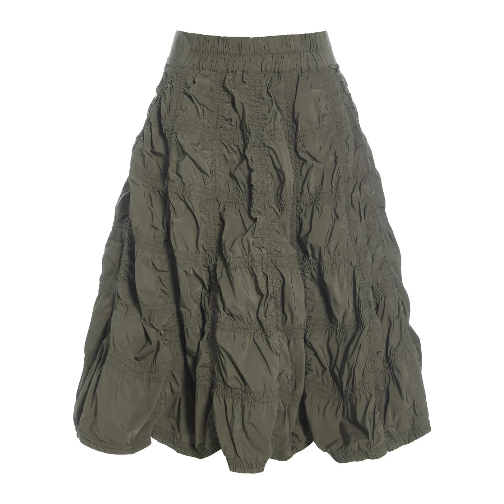 Bitte Kai Rand Puffy Poplin Rok Diep Bos Green Dames