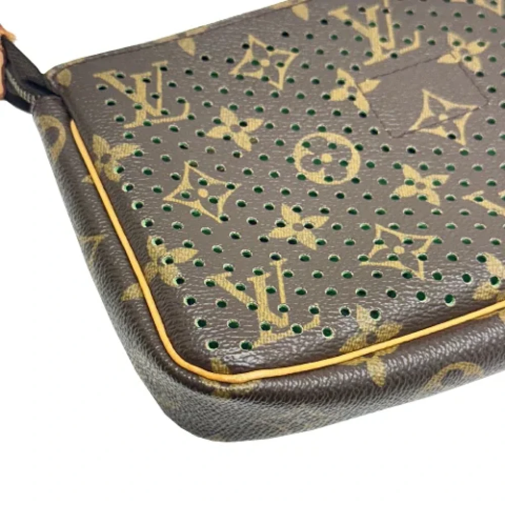 Louis Vuitton Vintage Pre-owned Plastic louis-vuitton-bags Brown Dames