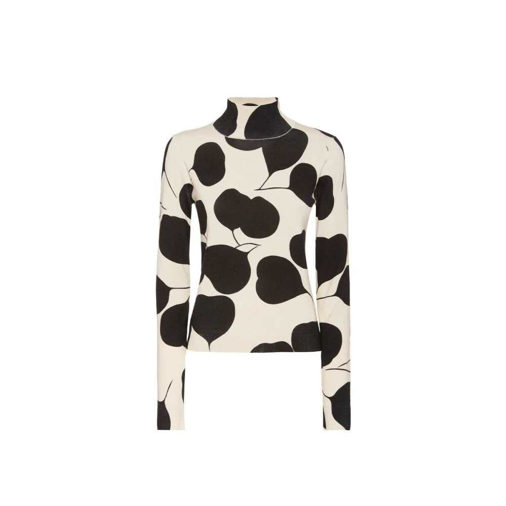 La DoubleJ Zijden Coltrui Beige Dames