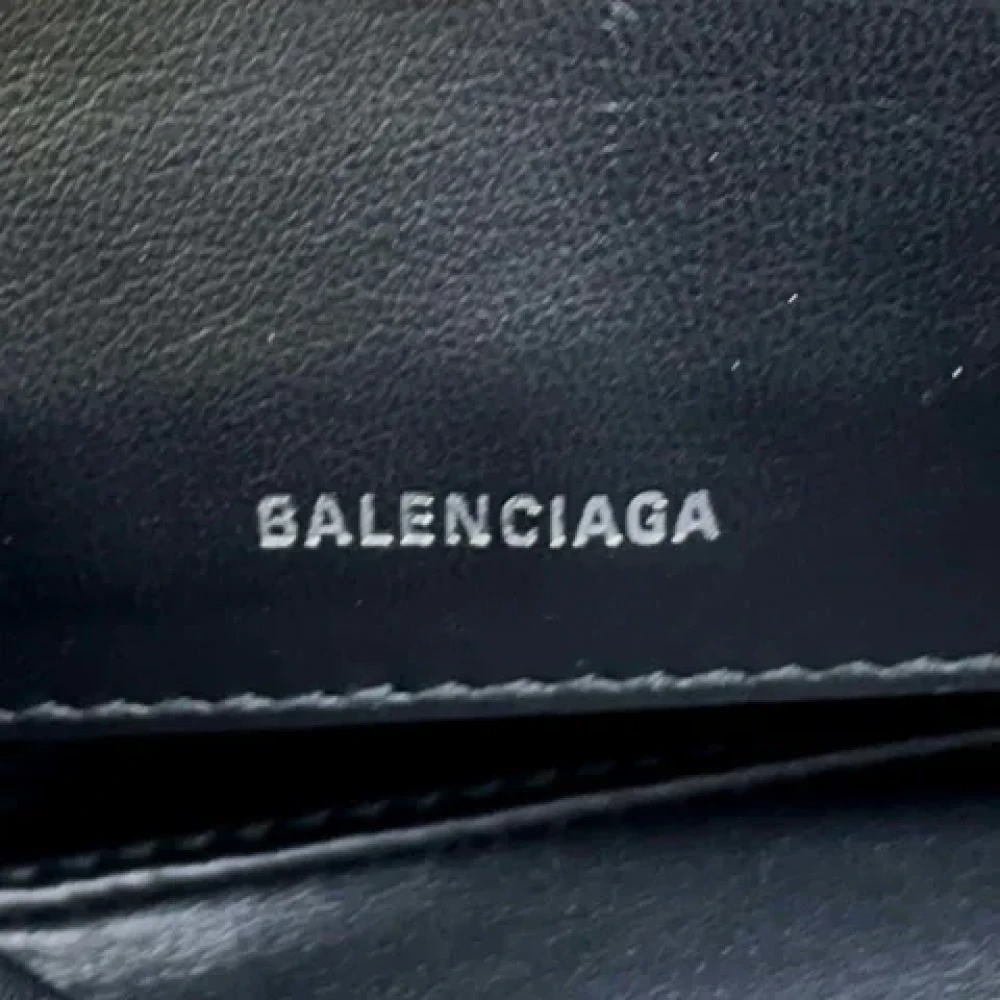 Balenciaga Vintage Pre-owned Leather clutches Blue Dames