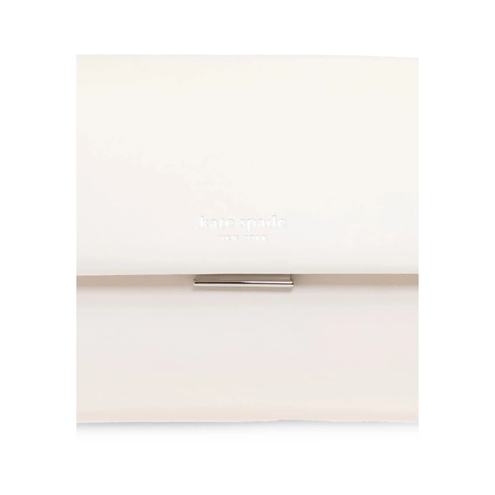 Kate Spade Crème Wit Leren Schoudertas Beige Dames
