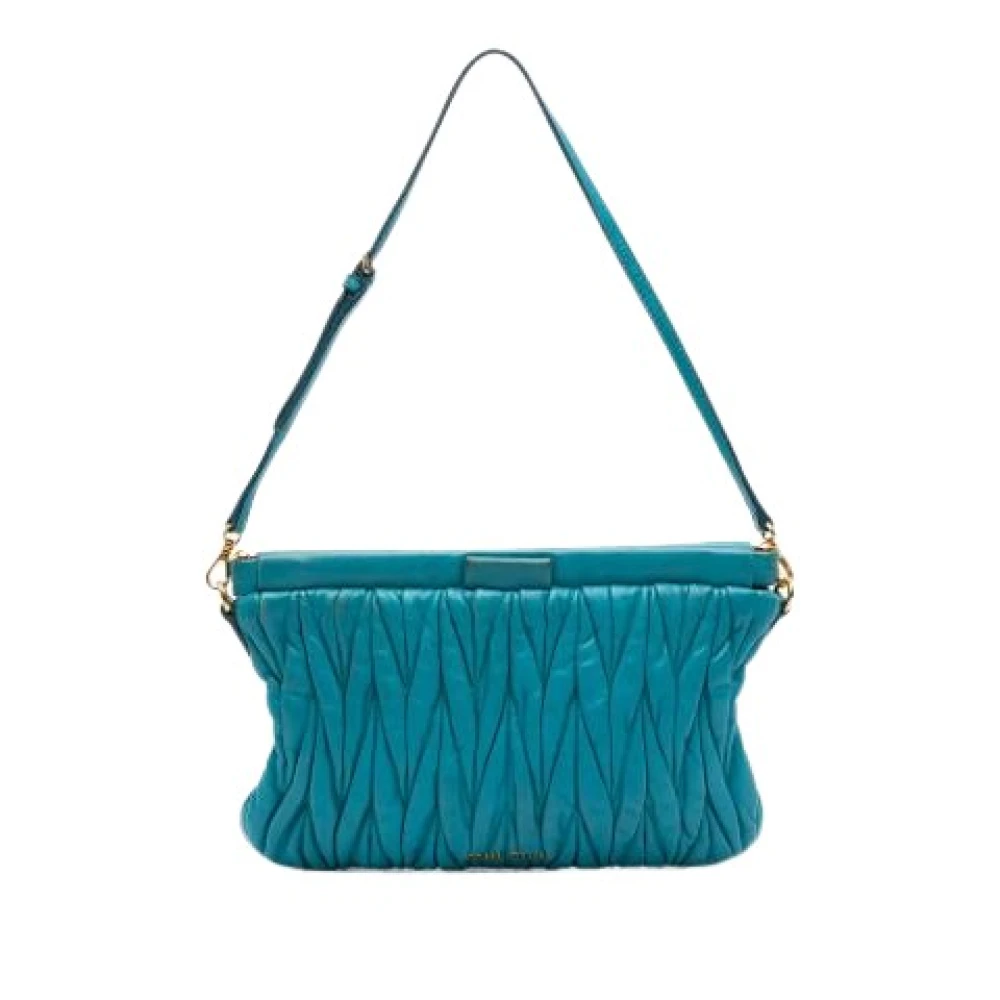 Pre-owned > Pre-owned Bags > Pre-owned Shoulder Bags - - Miu Miu Pre-owned - Modalova