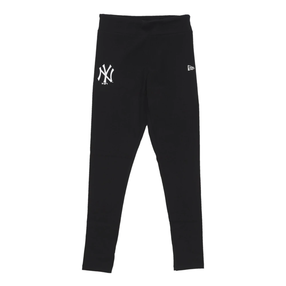 new era Yankees Baseball Leggings Zwart Wit Black Dames