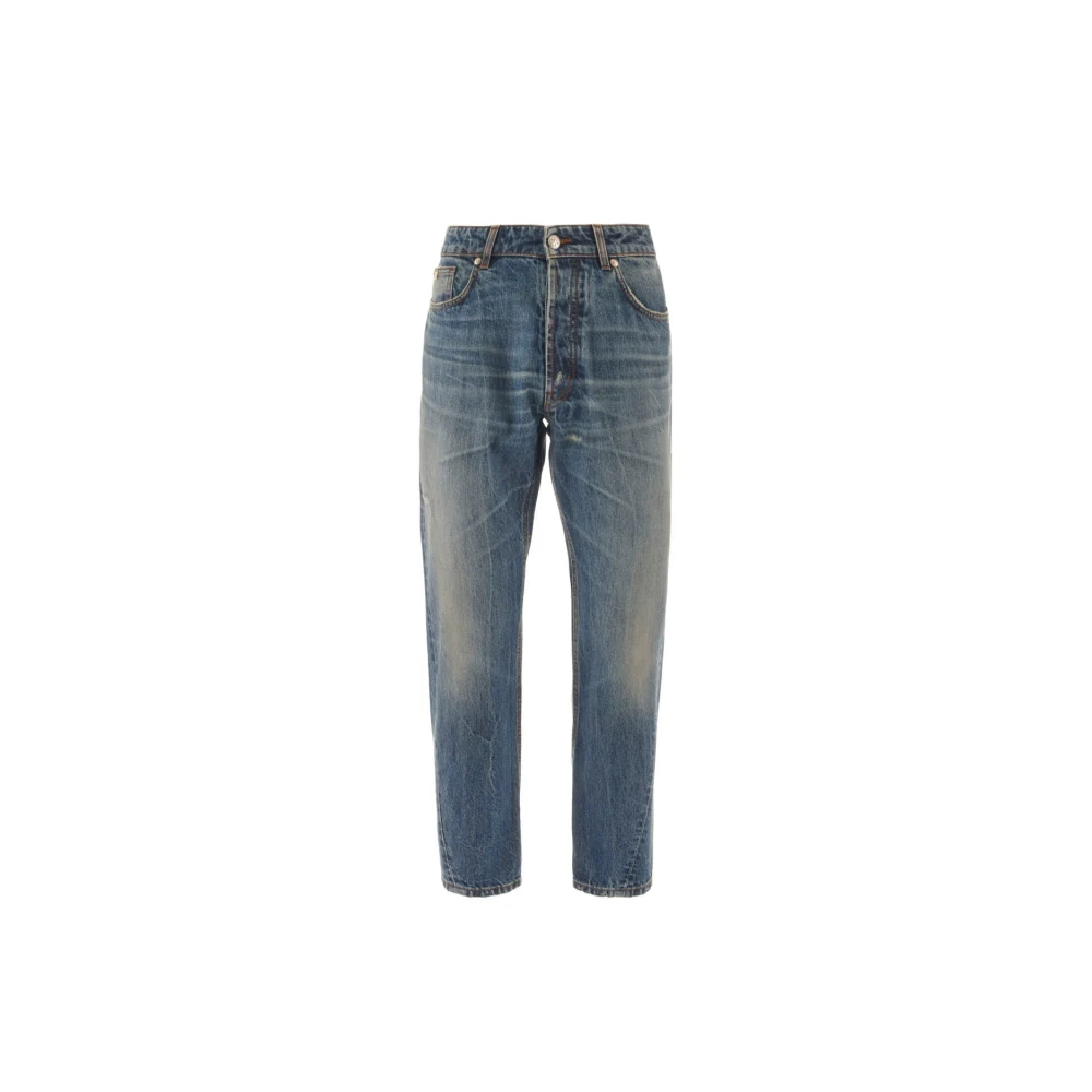 John Richmond Reguliere jeans met vervaagde wassing Blue Heren