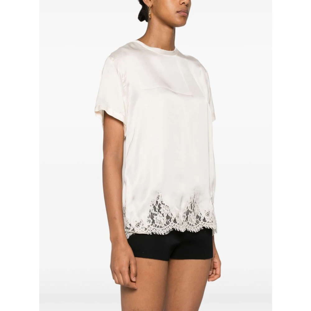 Ermanno Scervino Acacia Thee Stijlvol en Vers White Dames