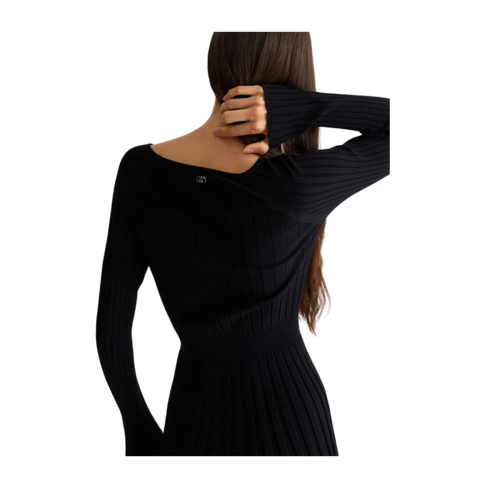 Liu Jo Elegante Jurk voor Vrouwen Black Dames
