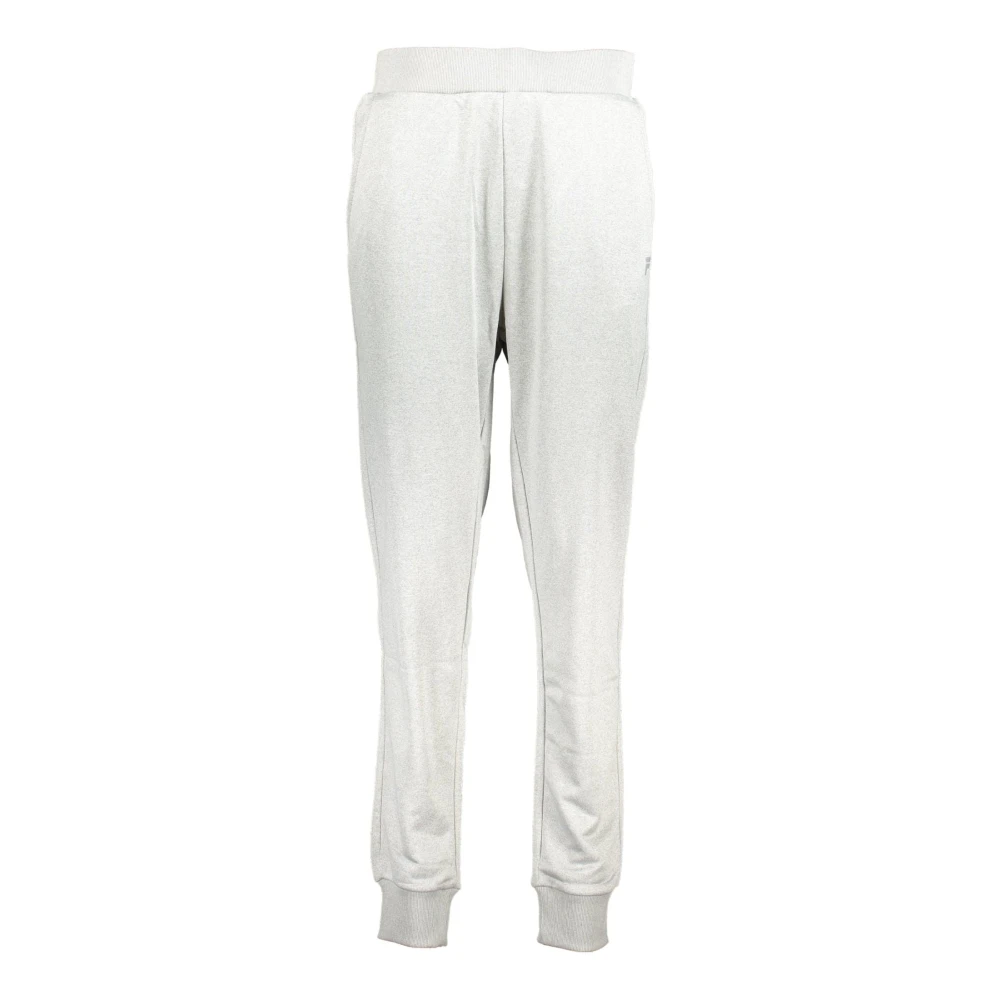 Fila Women's Gray Sweatpants, Xs, Sporty Trousers With Elastic Waist