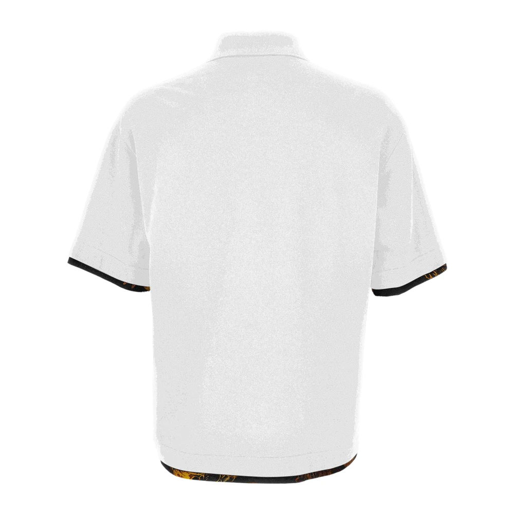 Versace Jeans Couture T-shirts en Polos White Heren