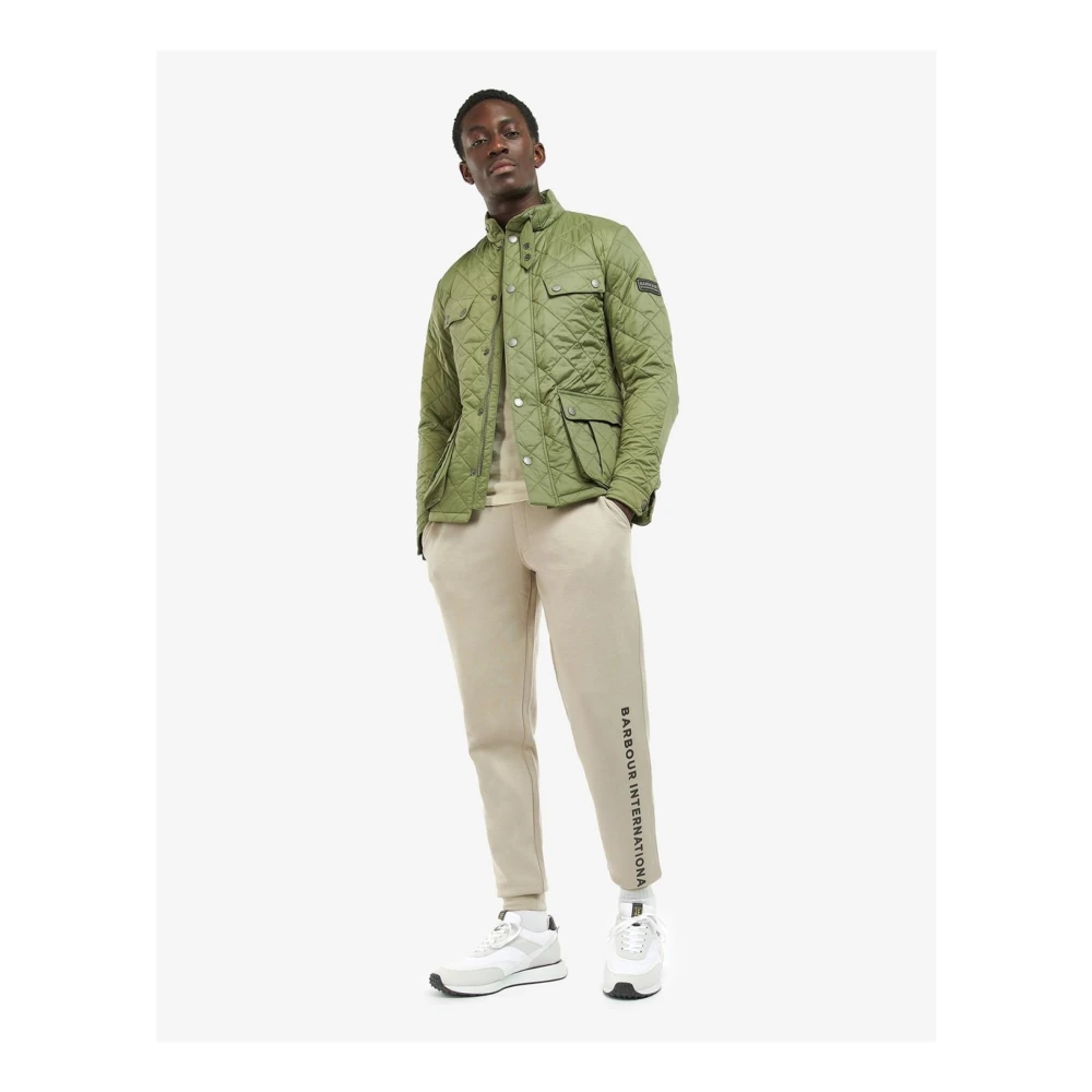 Barbour Gewatteerde Ariel Jas Licht Mos Green Heren