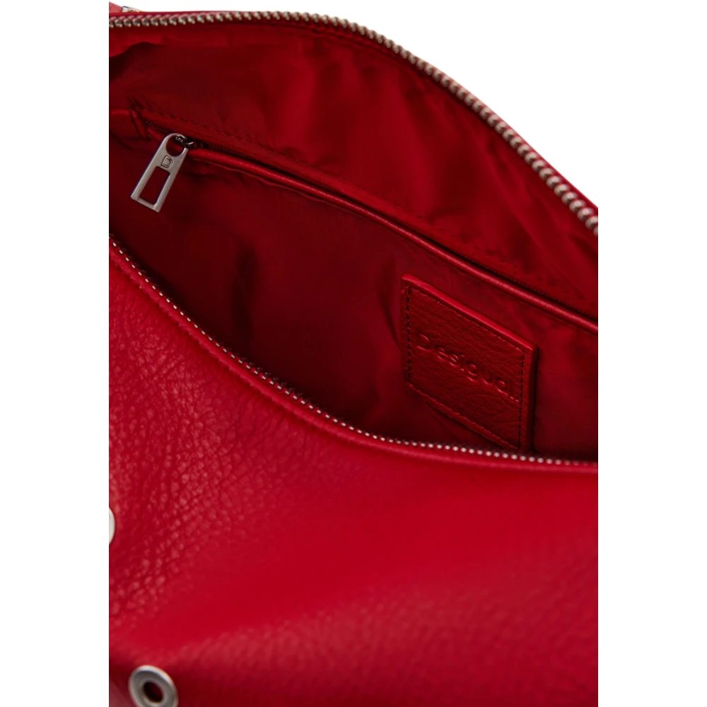Desigual Lente Zomer Dames Middelgrote Tas Collectie Red Dames