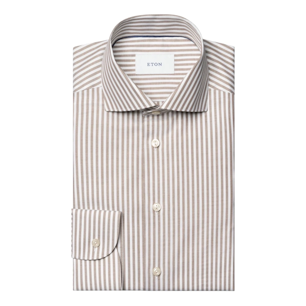 Eton Uomo Beige Magliette, 3XL, New,