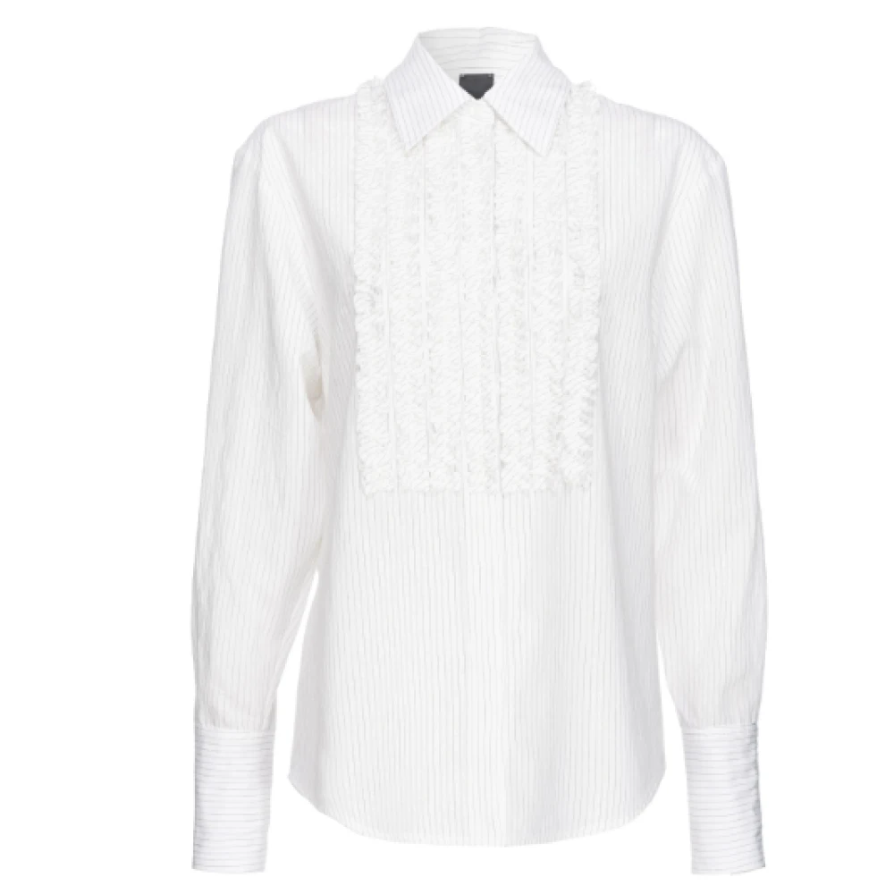 Pinko Witte Damesoverhemd Elegante Stijl White Dames