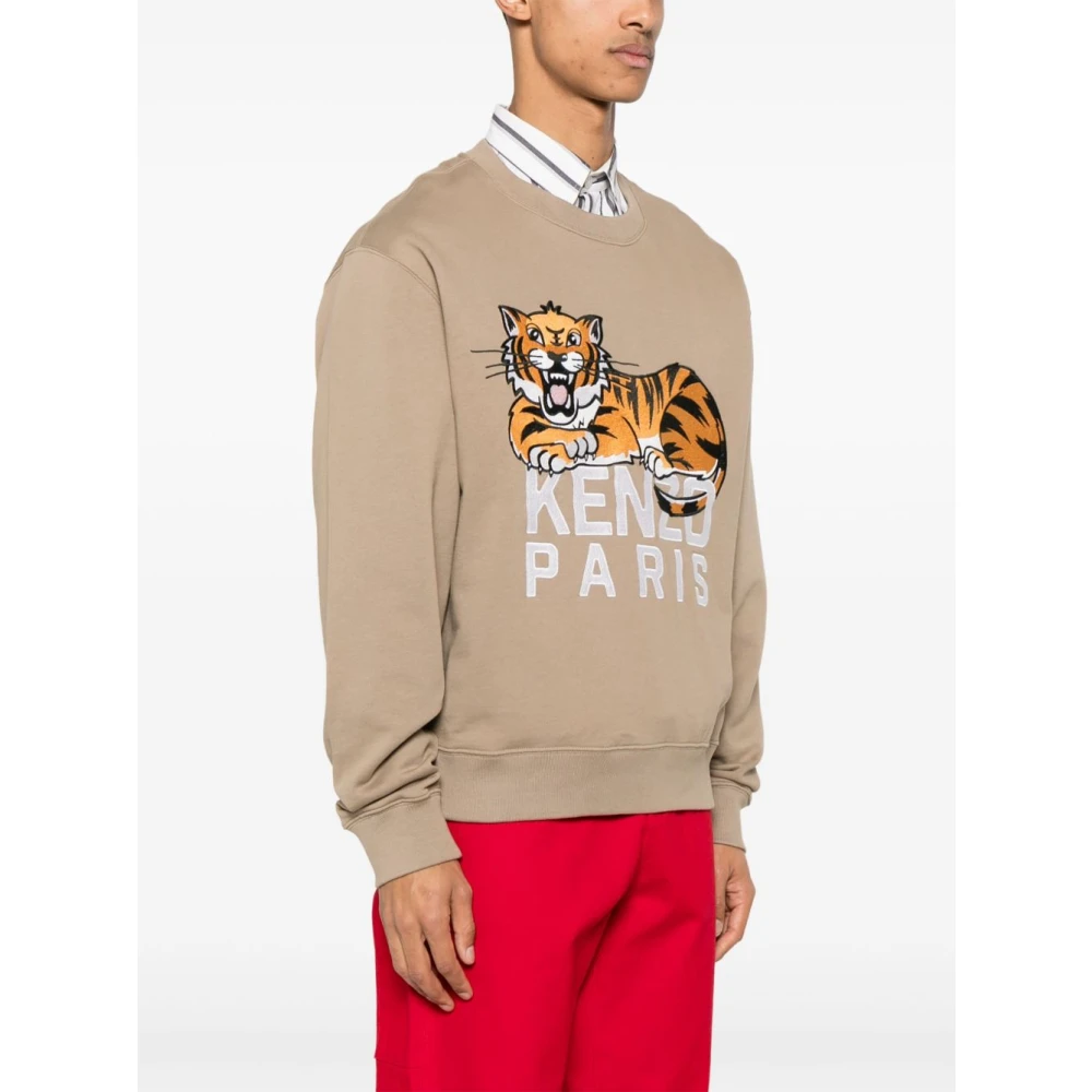 Kenzo Bruine Sweater Herenkleding Brown Heren