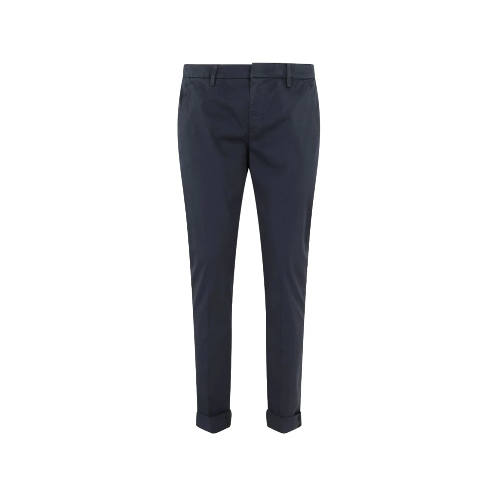 Dondup Men's Blue Chinos, W36, Gaubert Trousers