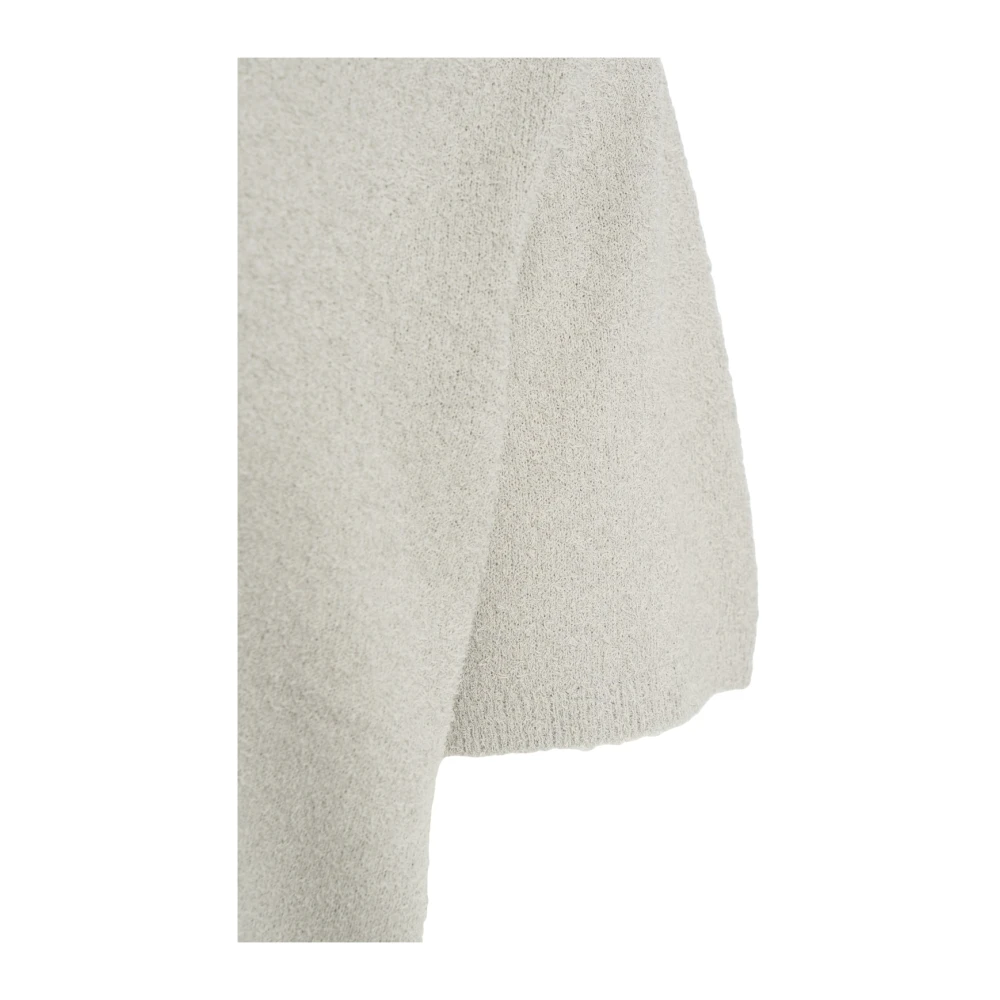 closed Grijze Bouclé Gebreide Poloshirt Gray Heren