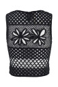 haut-noir-perfore-avec-motif-diamant