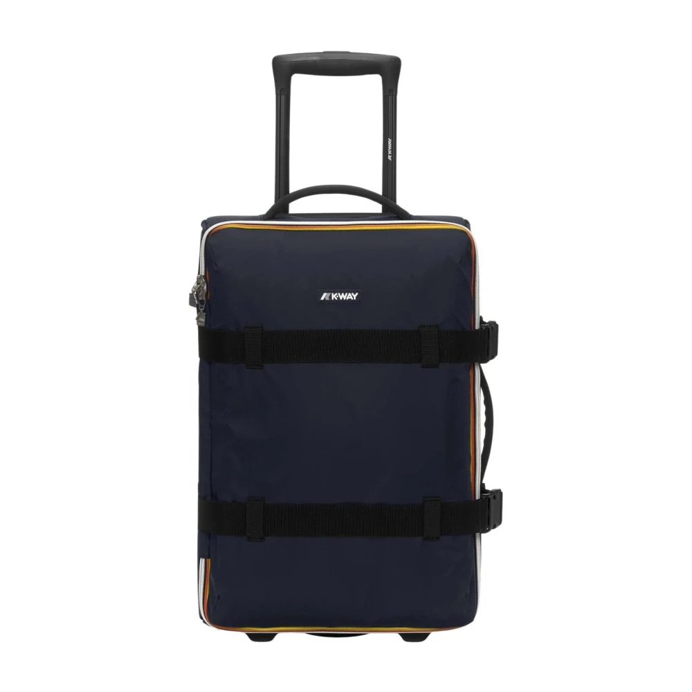 K-Way Unisex Blu Suitcases, Taglia Unica, New,