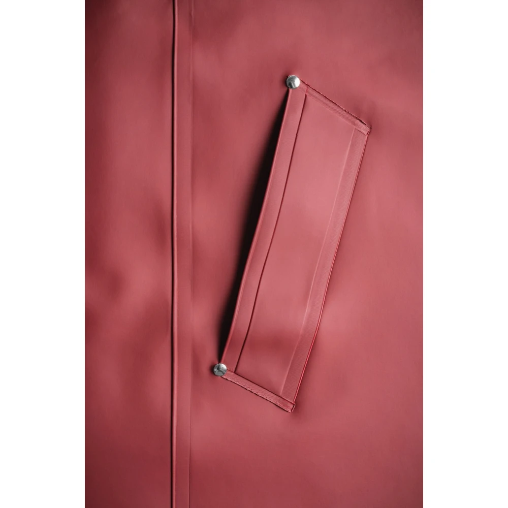 Stutterheim Stijlvol Waterdicht Regenjas Red Heren