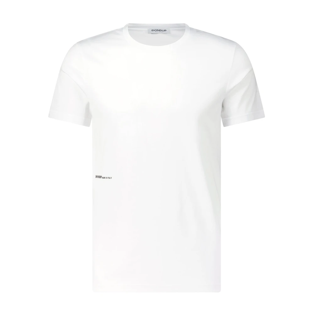 Dondup Minimaal Logo T-shirt White Heren