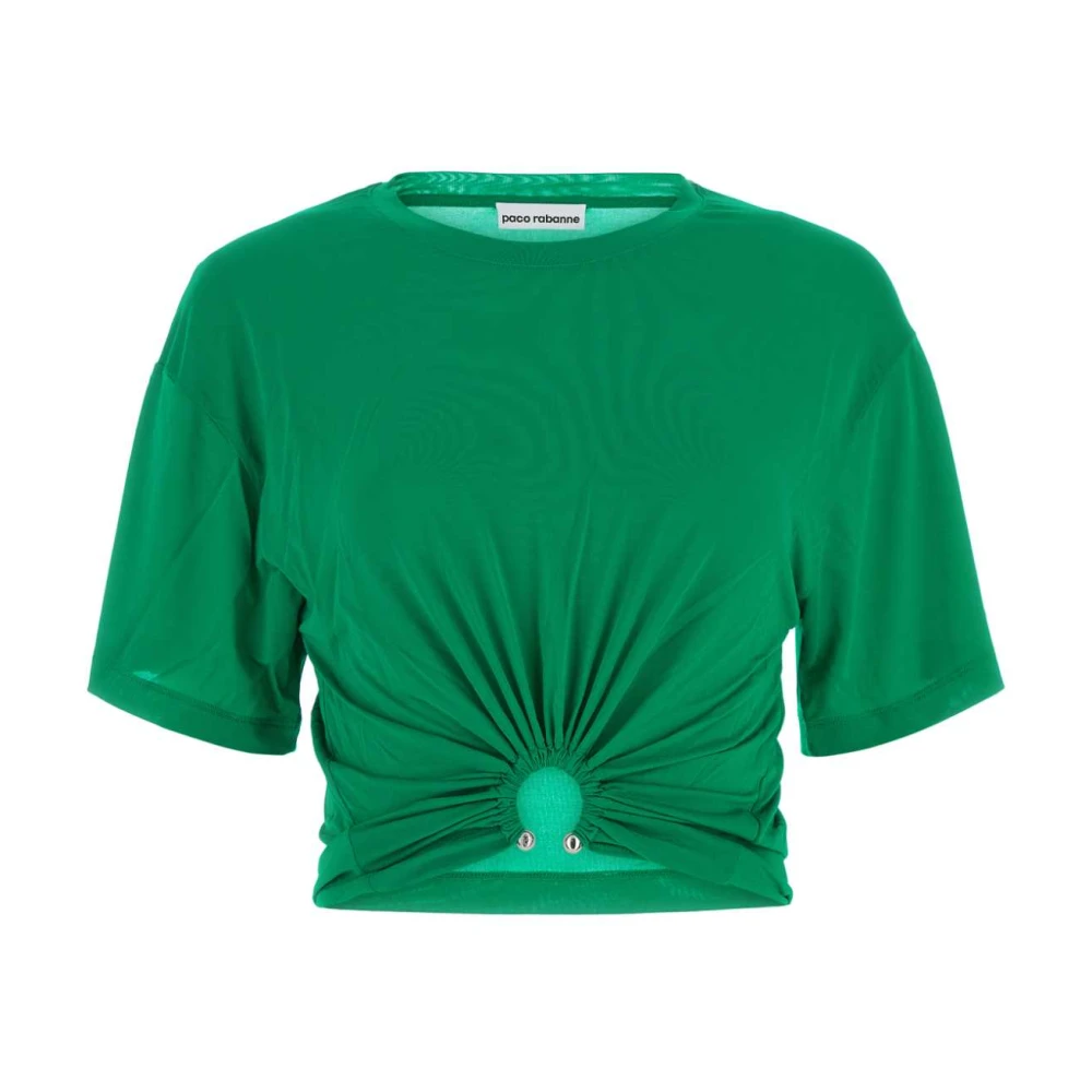 Paco Rabanne T-Shirts Green Dames