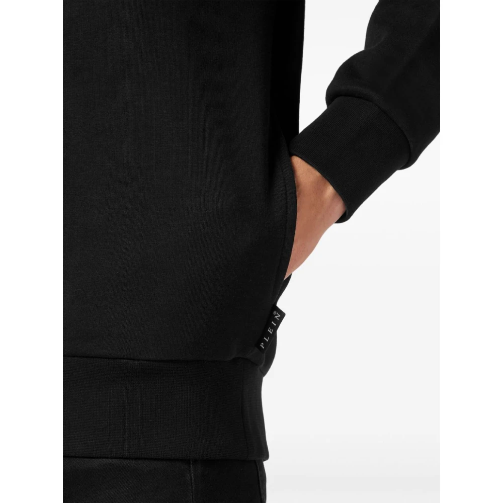 Philipp Plein Zwarte Sweatshirt voor Mannen Black Heren