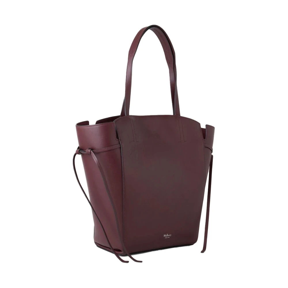 Mulberry Clovelly Tote Black Cherry Red Dames