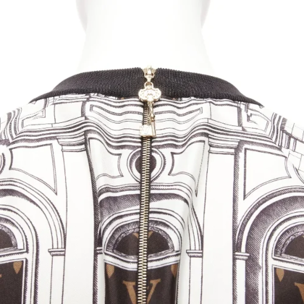 Louis Vuitton Vintage Pre-owned Silk tops White Dames